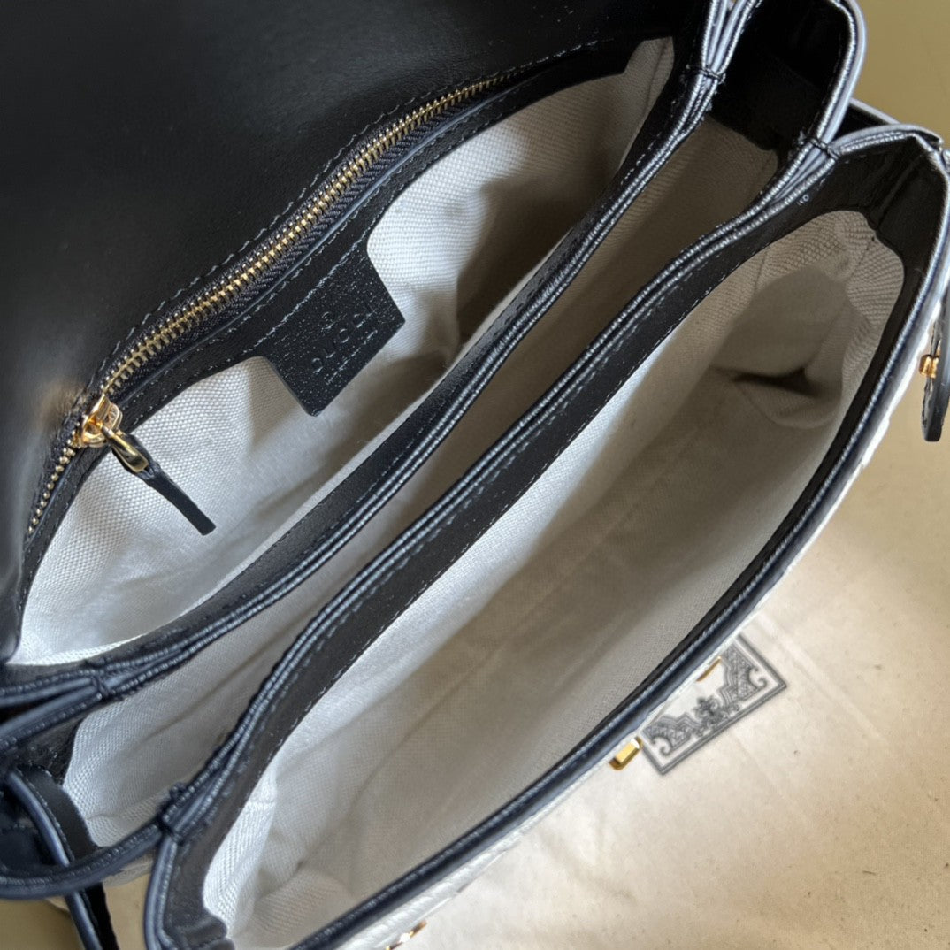 Gucci Small Top Handle Bag 29cm White