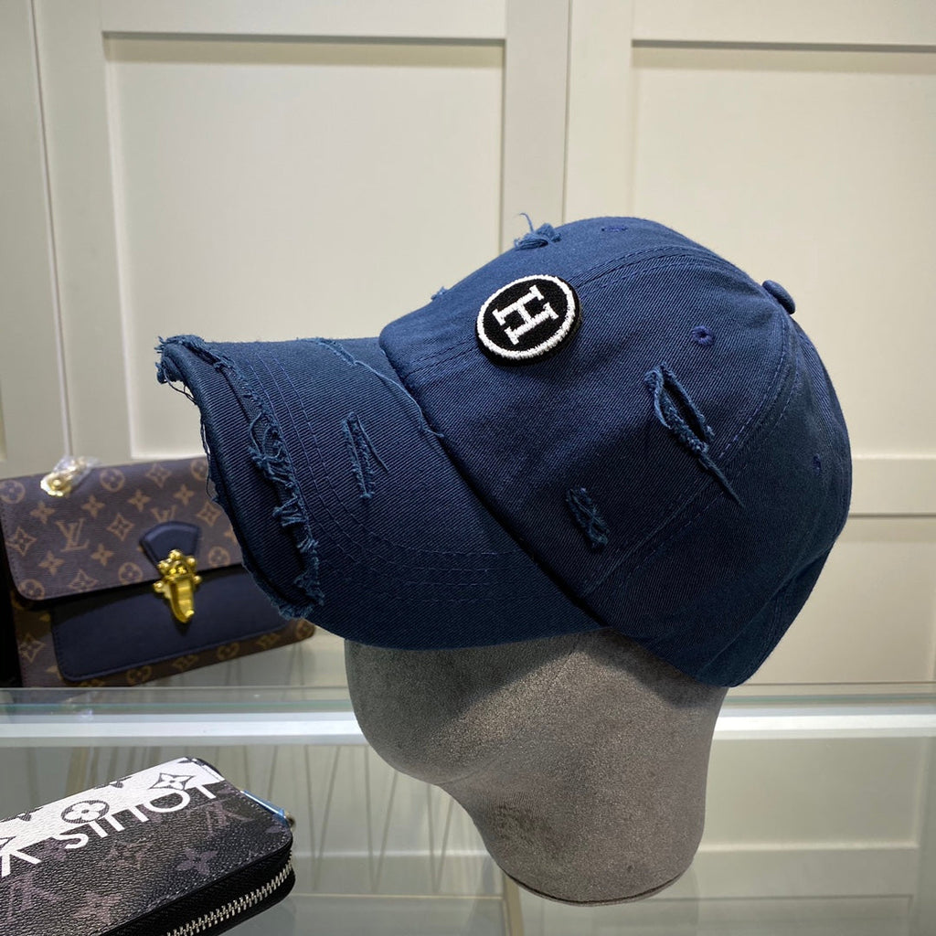 Hermes Davis H Primavera Cap Blue