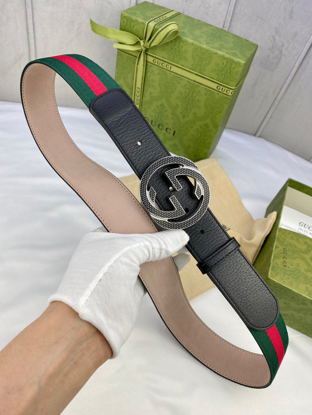 Gucci Marmont Reversible Belt