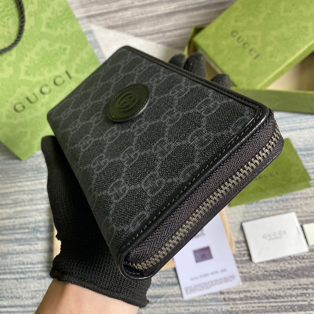 Gucci Ophidia GG Zip Around Wallet 19cm