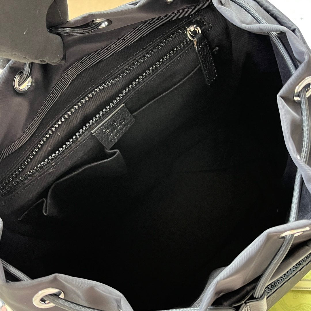 Gucci Backpack Fabric Black 38cm