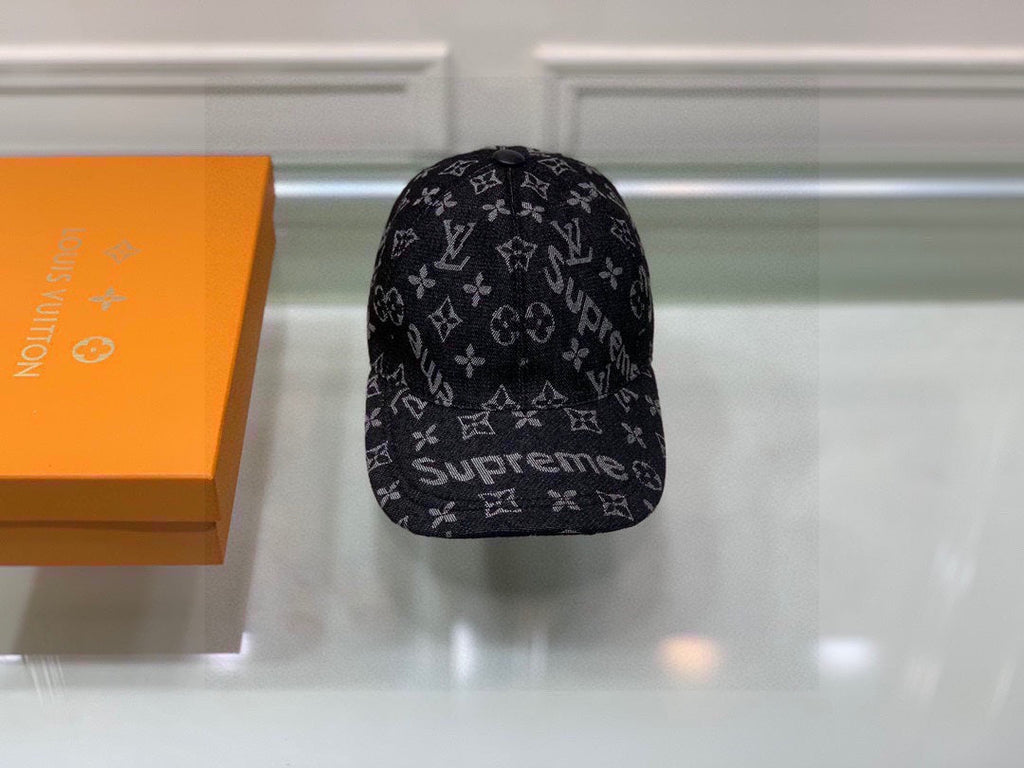 Louis Vuitton Get Ready Supreme Cap Black