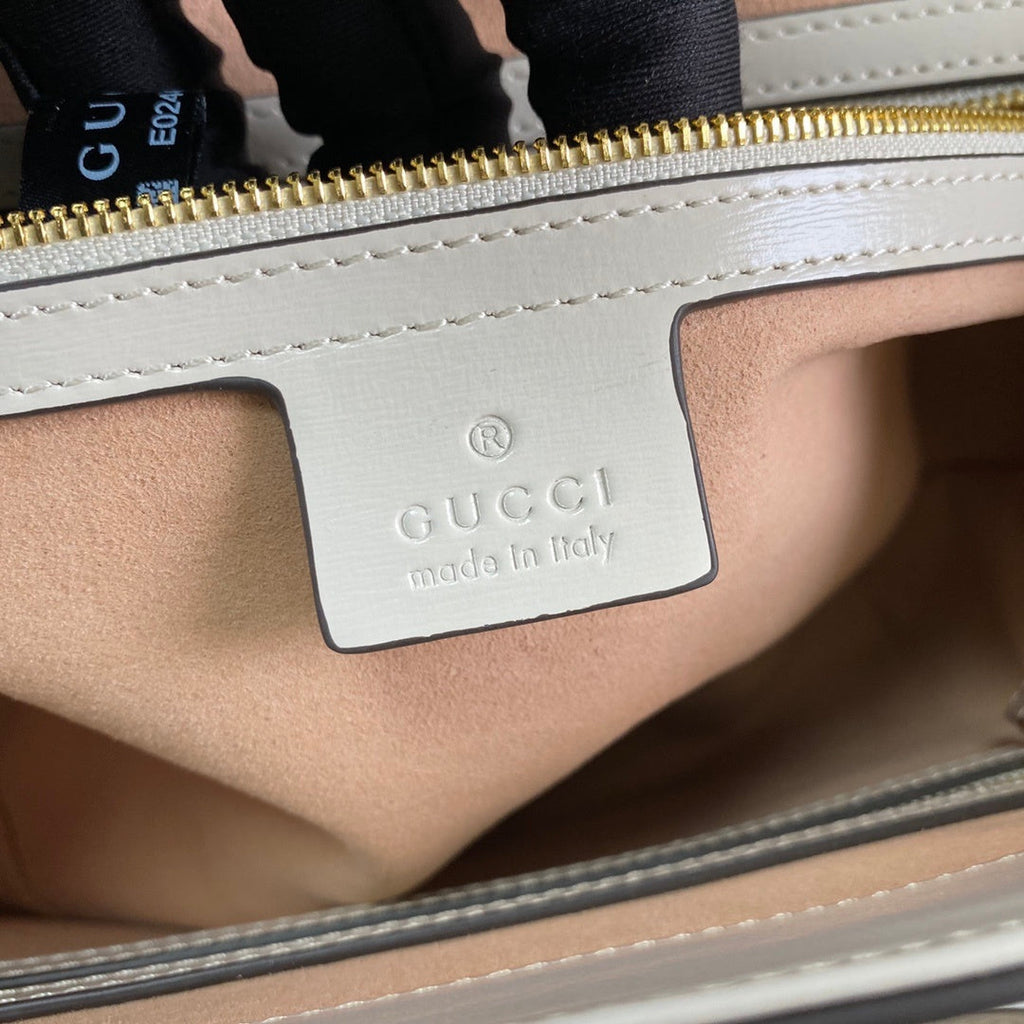 Gucci Jackie 1961 Medium Tote Bag 30cm White