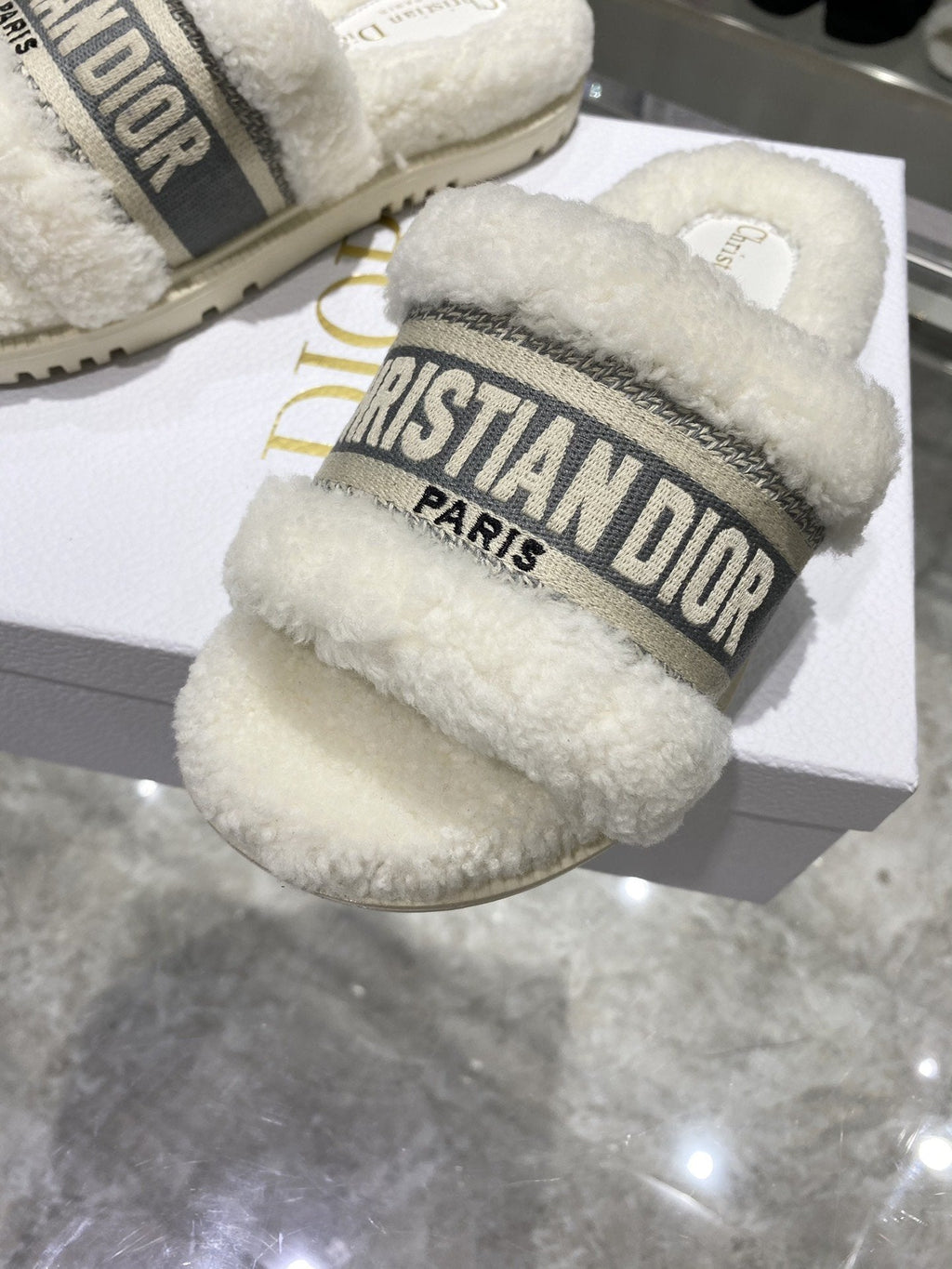Dior Chez Moi Slide White
