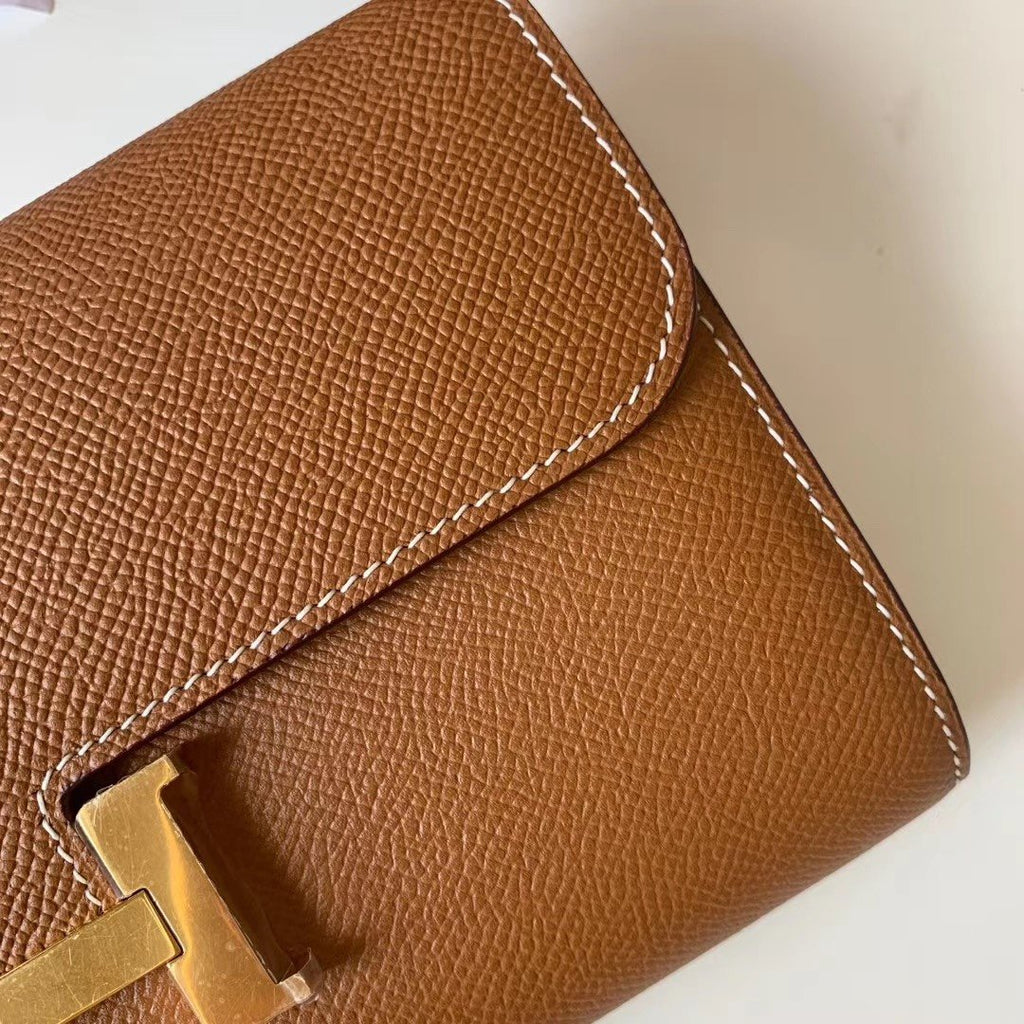 Hermes Constance Togo 21cm Brown