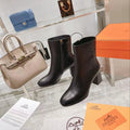 Hermes Saint Germain Ankle Boot Black