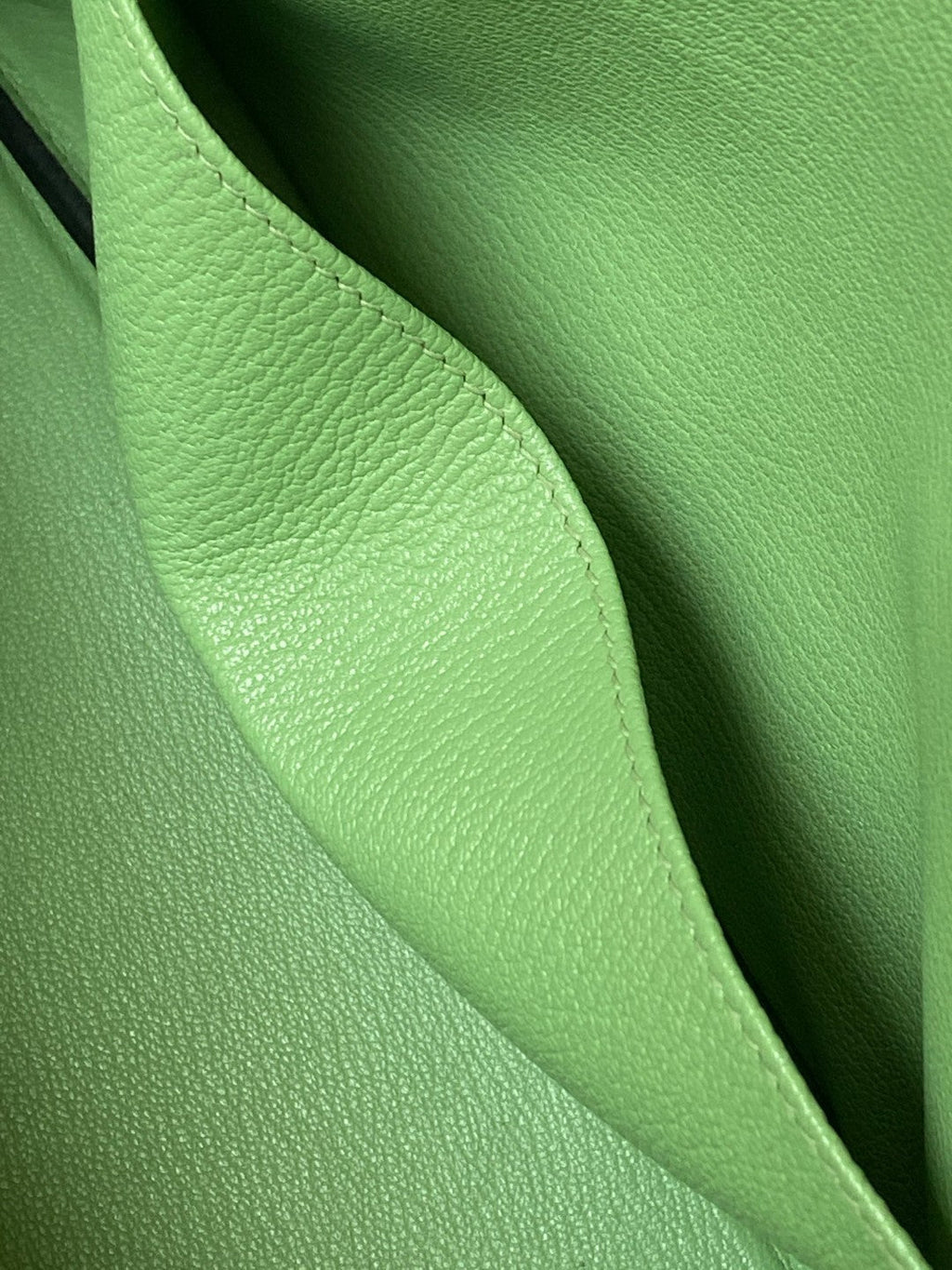 Hermes Birkin 30 Nata Swift Silver Hardware Green