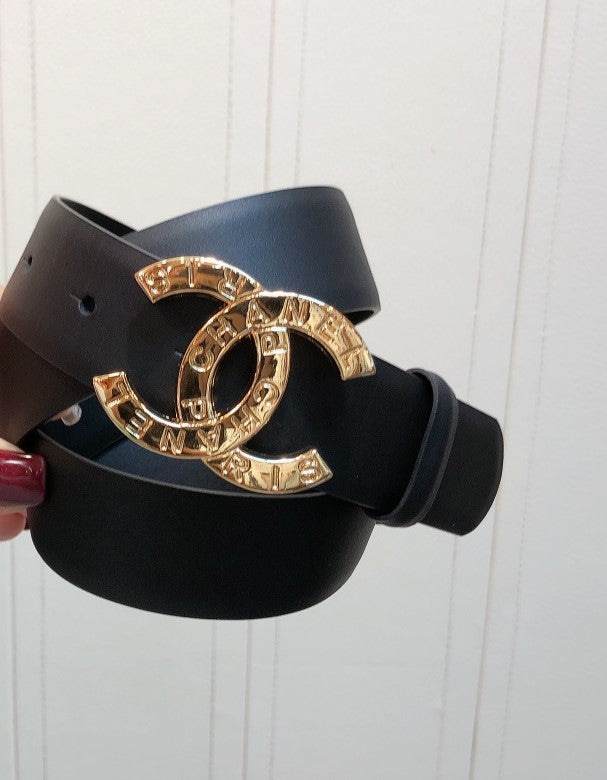 Chanel Belt With Double C Buckle