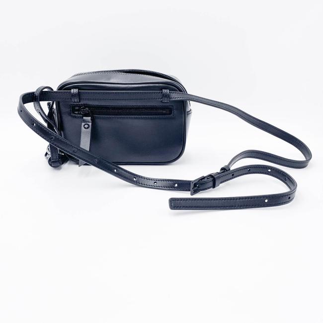 Saint Laurent Camera Belt Lou Monogram Noir Black Leather Messenger Bag