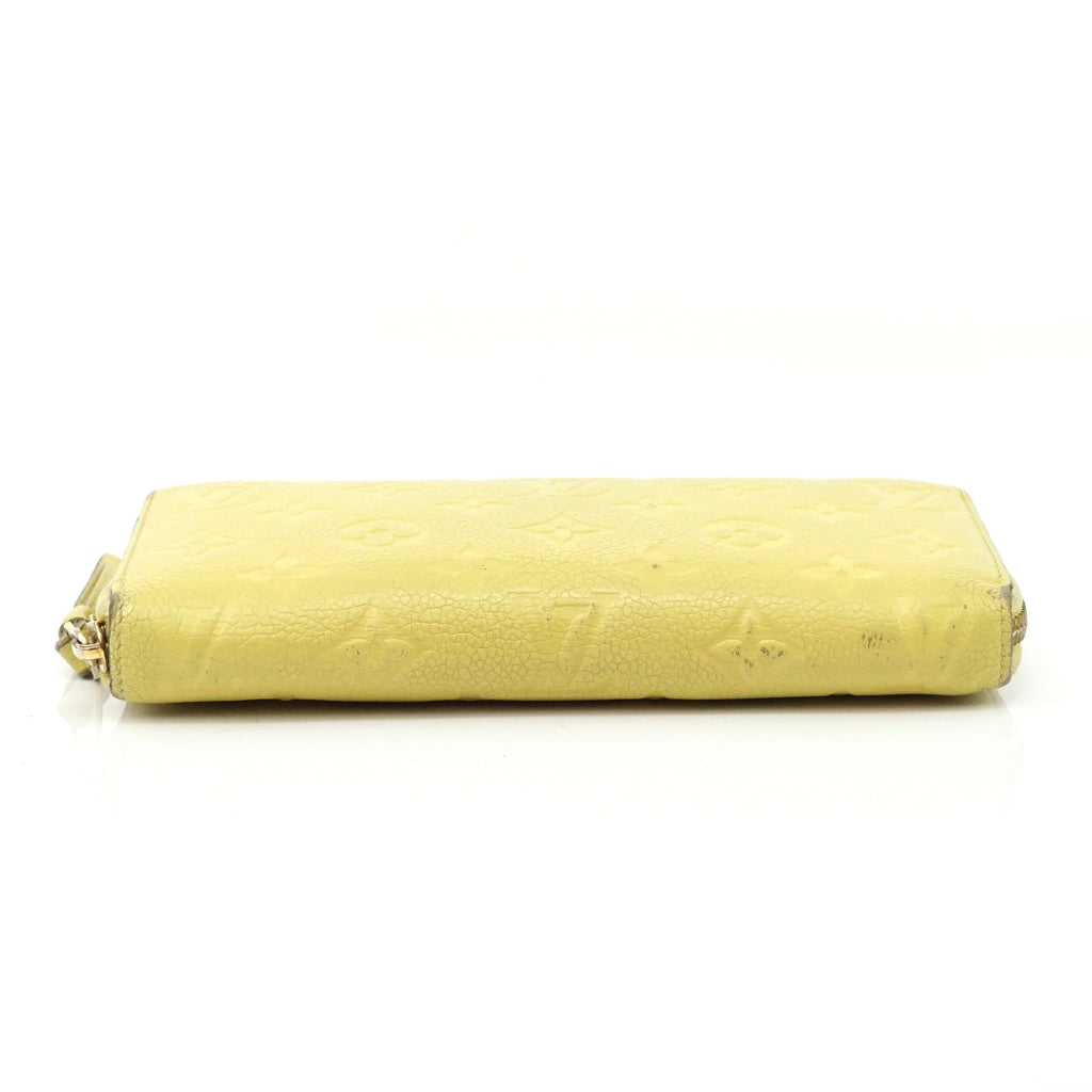 Louis Vuitton Zippy Wallet Yellow