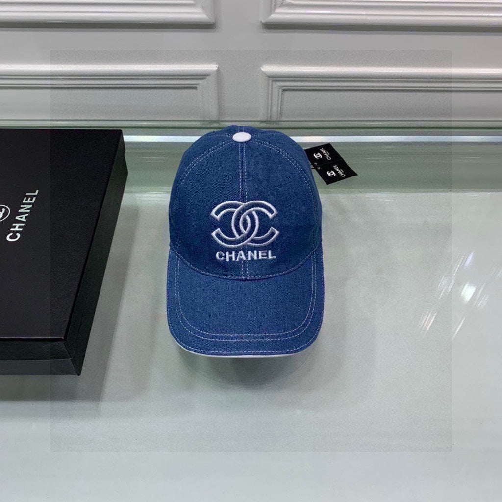 Chanel Blue Cap