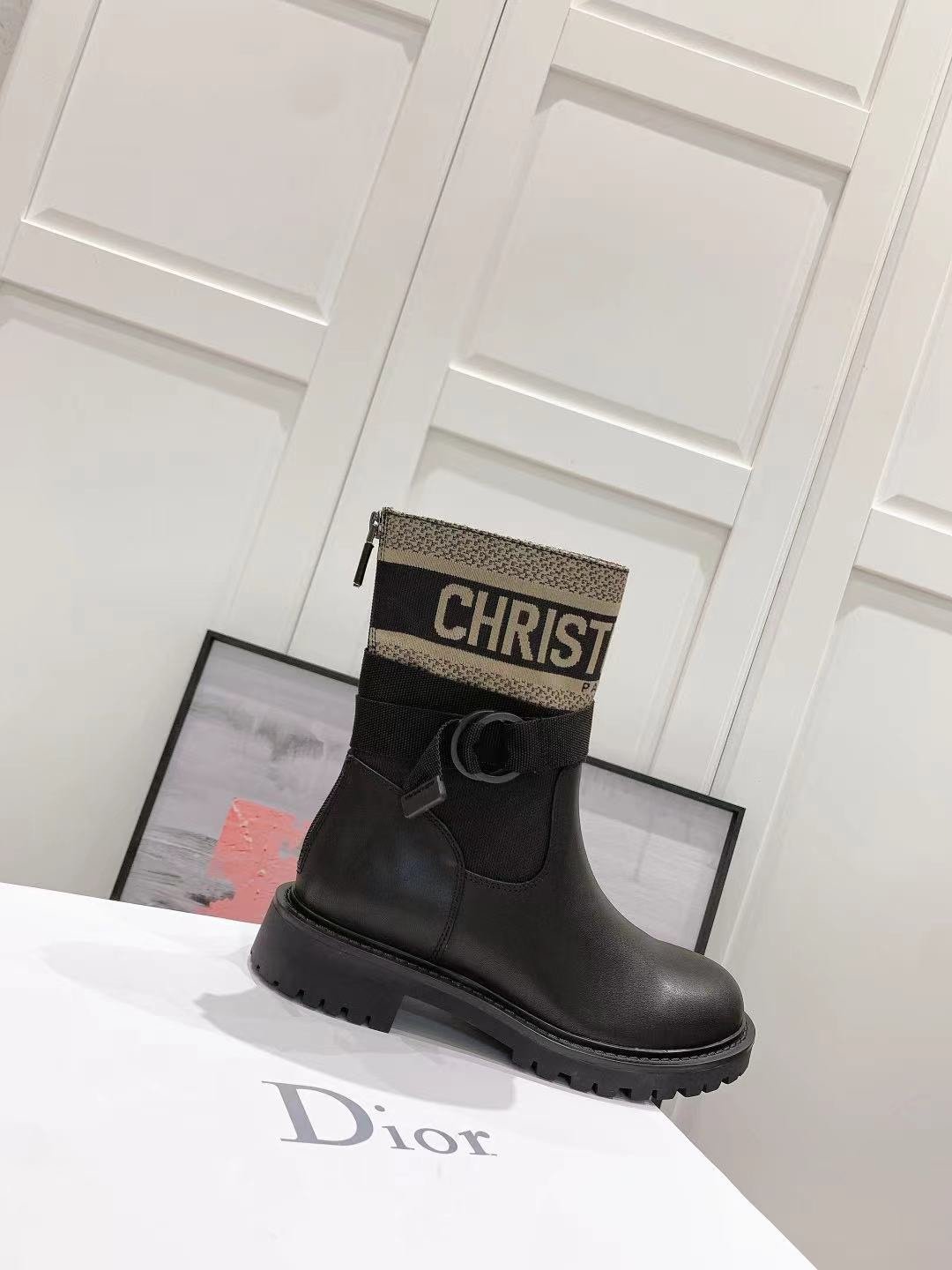 D-Major Ankle Boot Black