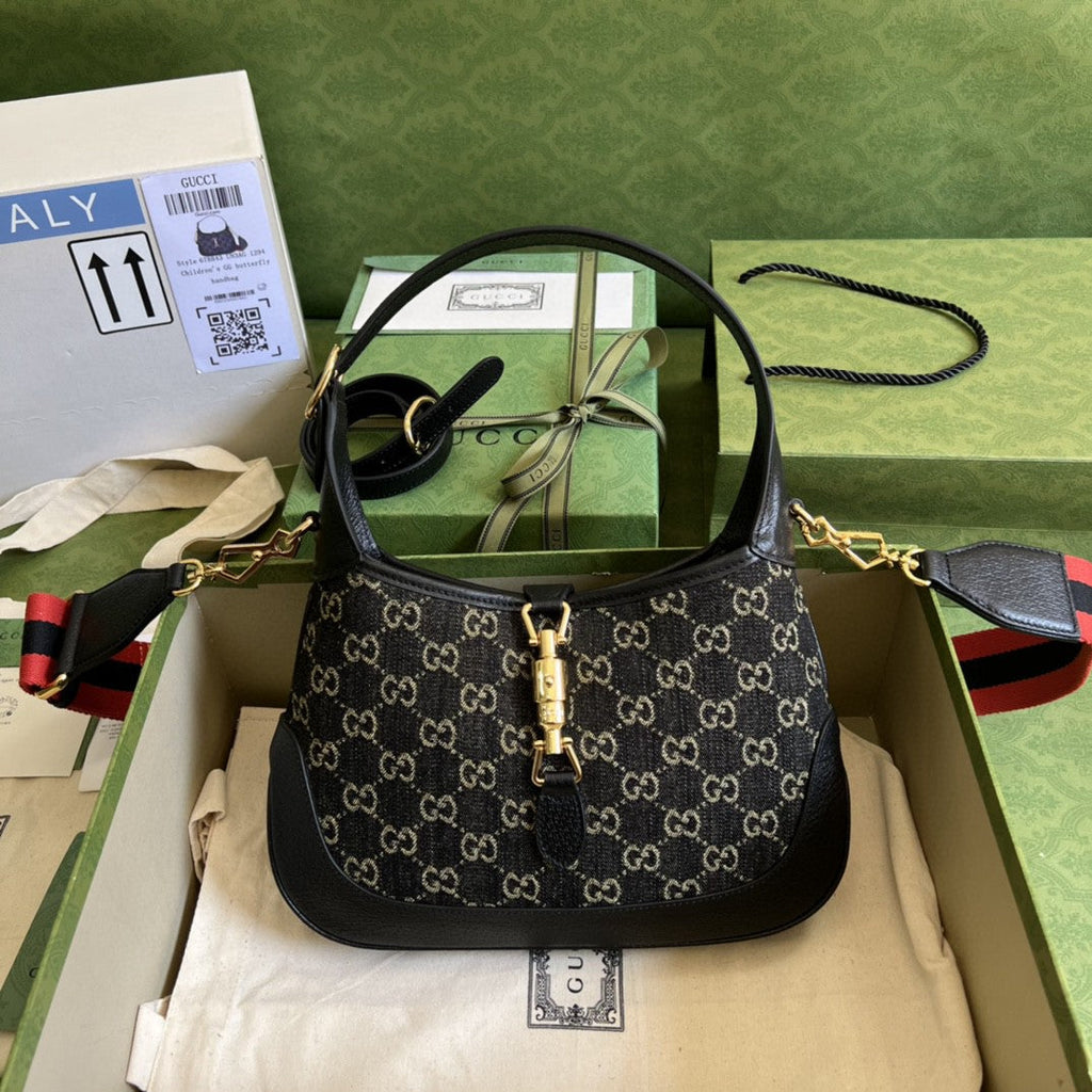 Gucci Jackie 1961 Small Shoulder Bag 24cm Black