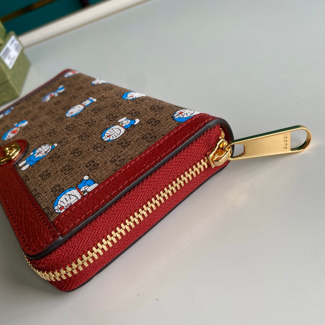 Doraemon x Gucci Zip Around Wallet 19cm