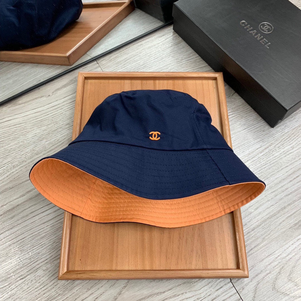 Chanel Cloche Blue Hat
