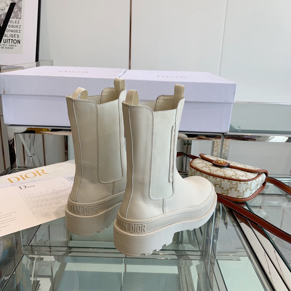 DiorIron Ankle Boot Beige