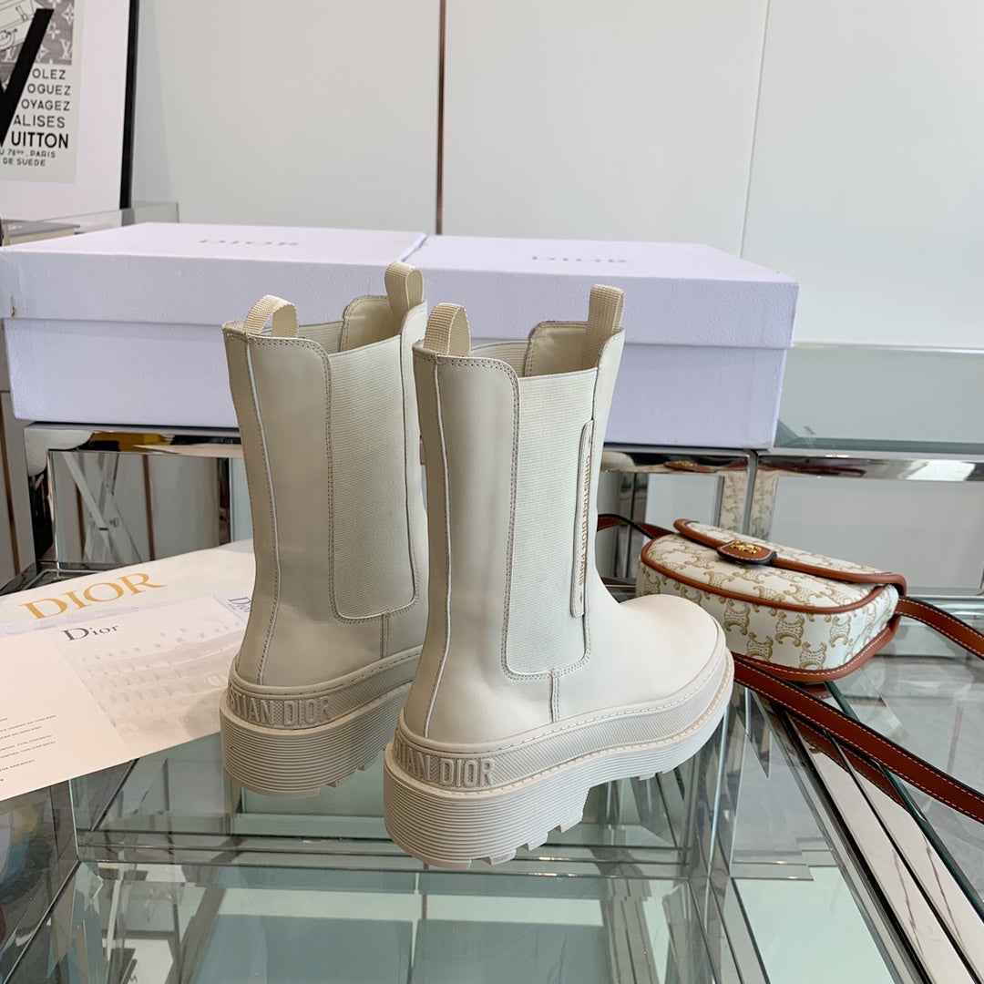 DiorIron Ankle Boot Beige