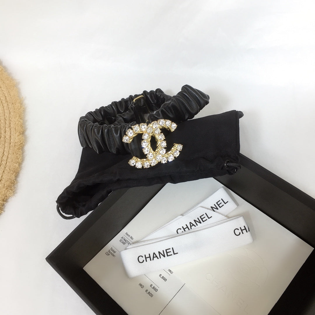 Chanel Belt With Double C Buckle