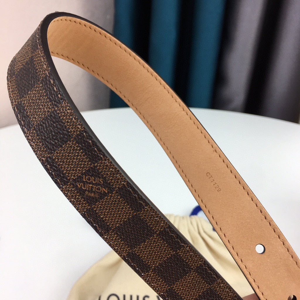 Louis Vuitton Mini Belt Brown