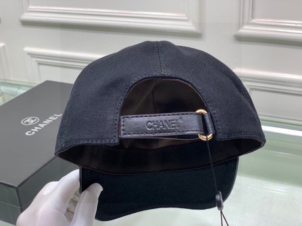 Chanel Black Cap
