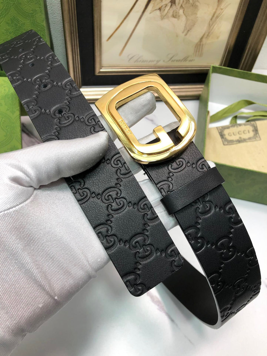 Gucci Marmont Reversible Belt