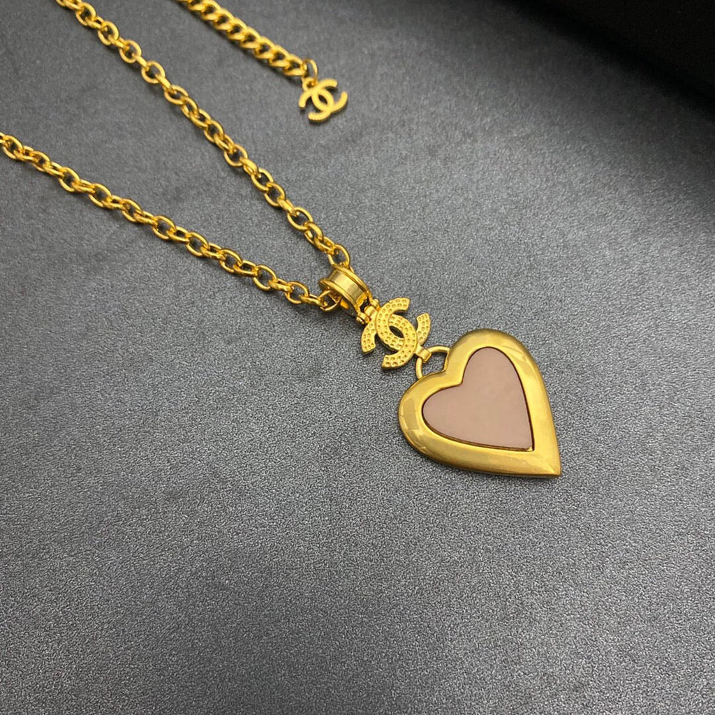 Combo Chanel Necklace And Earings