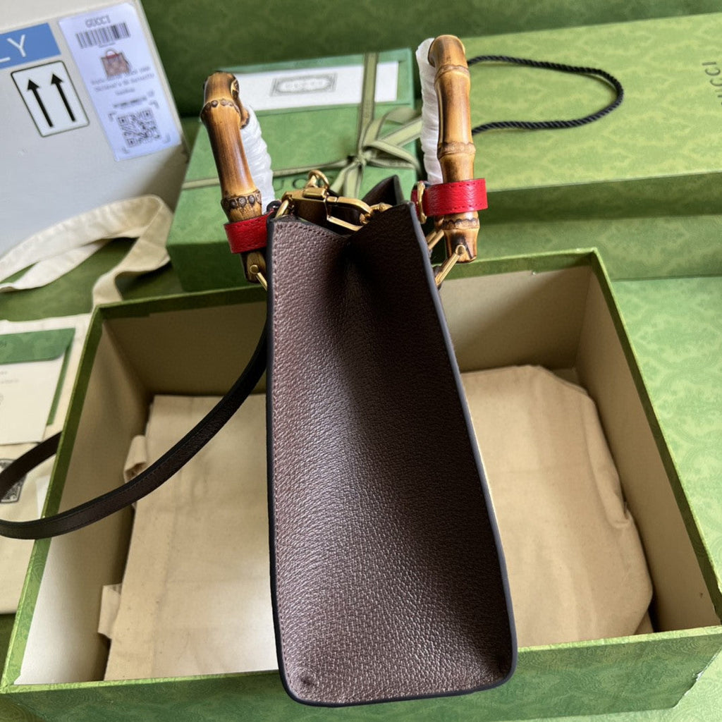 Gucci Ophidia GG Mini Bag 27cm Brown