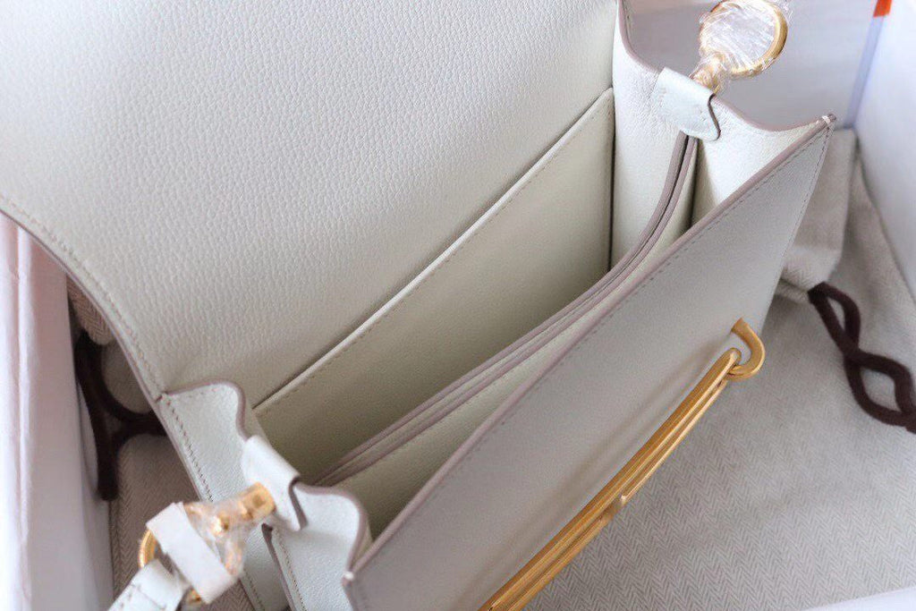 Hermes Roulis 23 Swift White