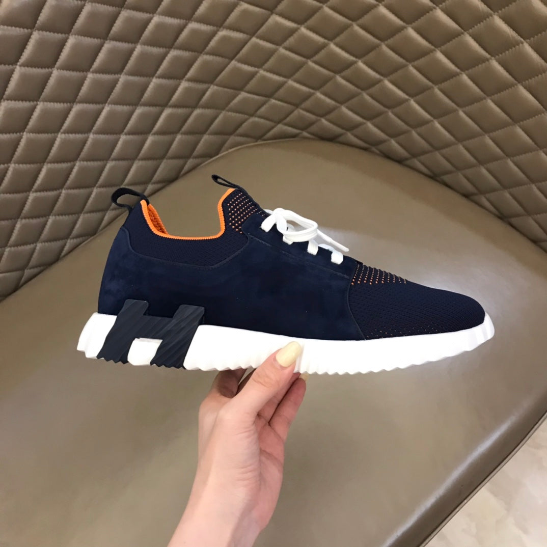 Hermes Depart Sneaker Dark Blue