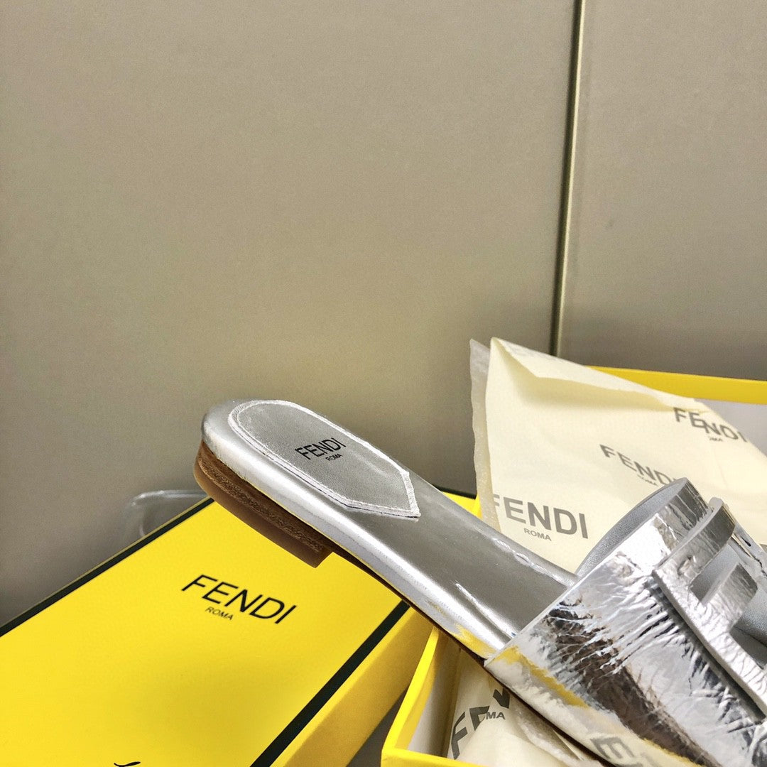 Fendi Baguette Silver