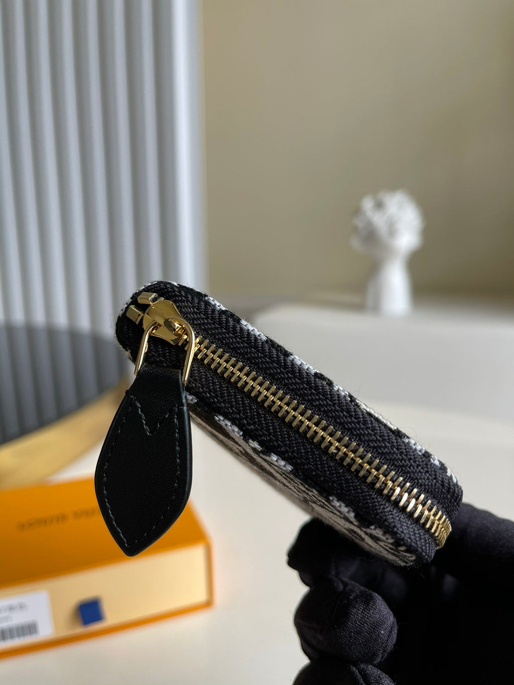 Louis Vuitton Monogram Empreinte Wallet 11cm Black