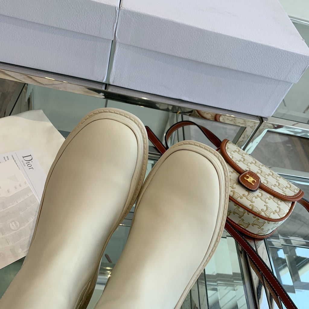 DiorIron Ankle Boot Beige