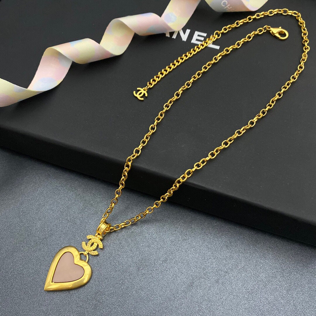 Combo Chanel Necklace And Earings