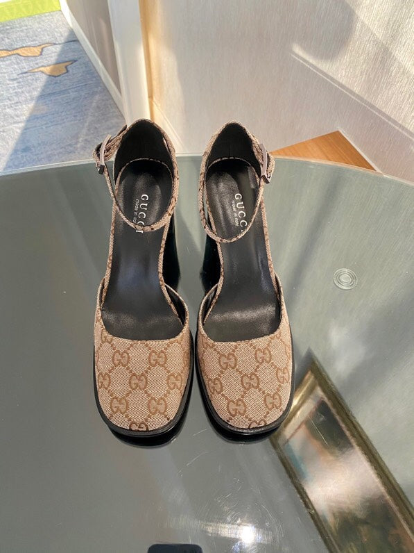 Gucci Platform Sandal Brown