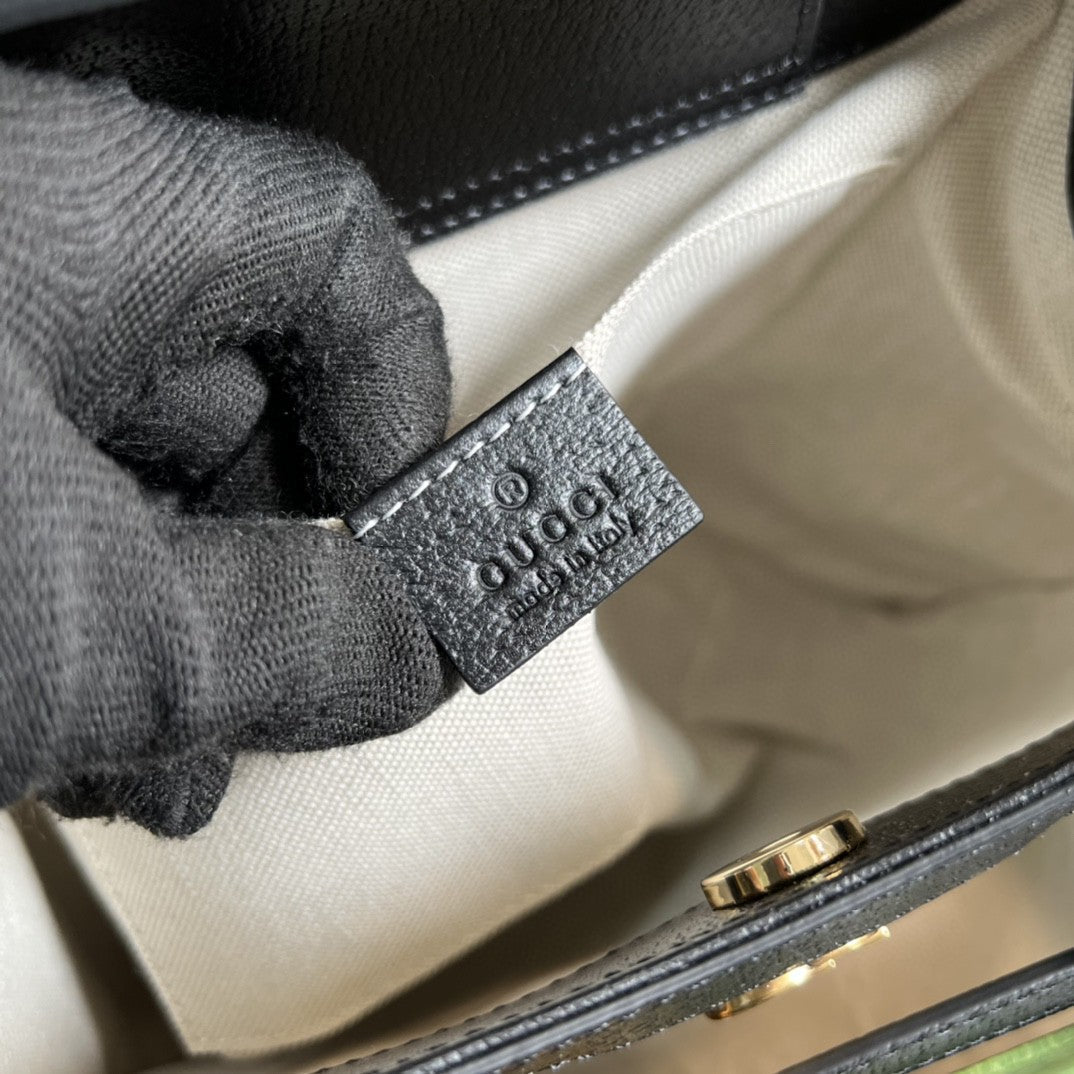 Gucci Ophidia GG Mini Bag 27cm Black