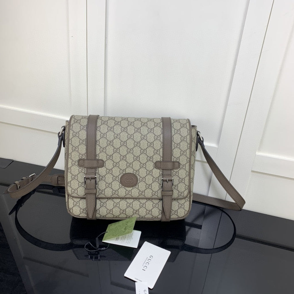 Gucci Messenger Bag 28cm Beige