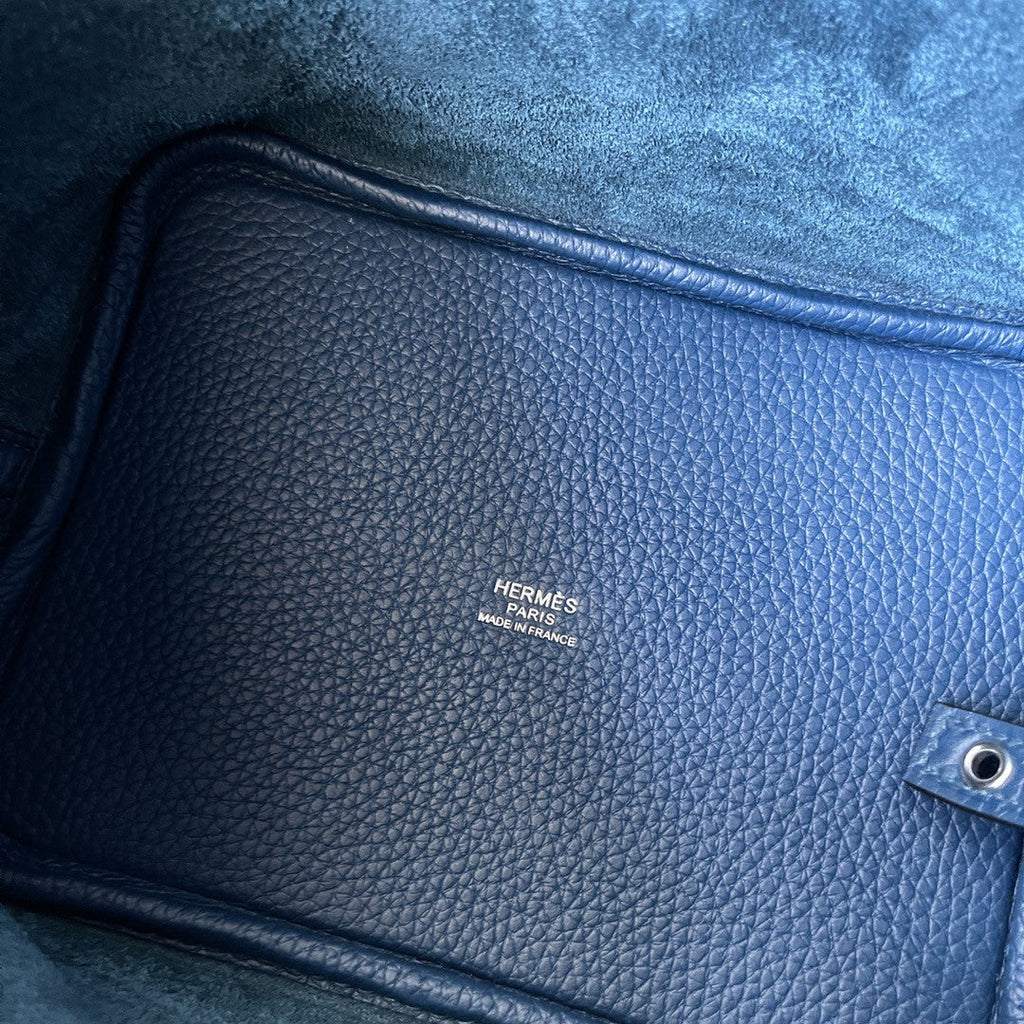 Hermes Picotin Lock 18 Bag Dark Blue