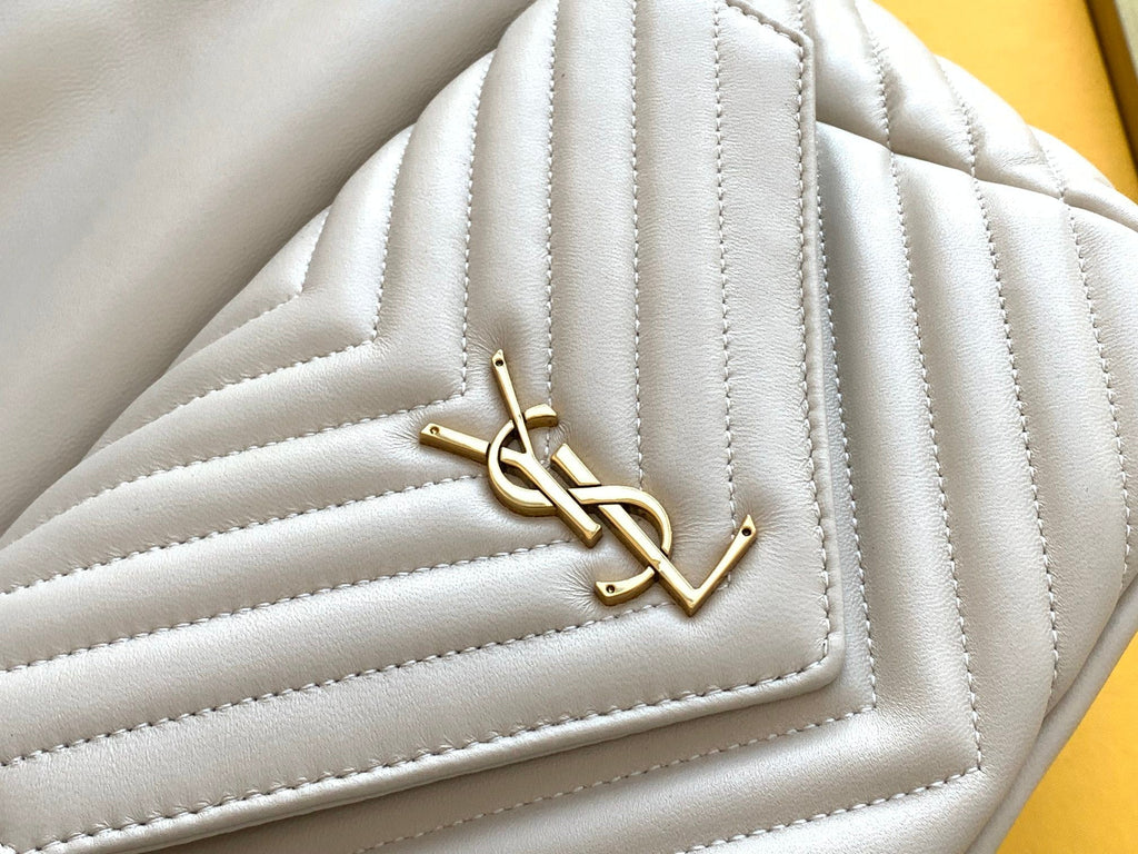Saint Laurent Joe Backpack With Gold Hardware 22cm