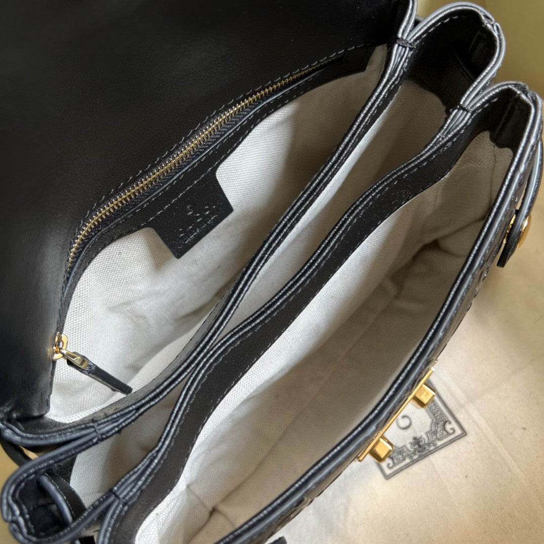 Gucci Small Top Handle Bag 29cm Black