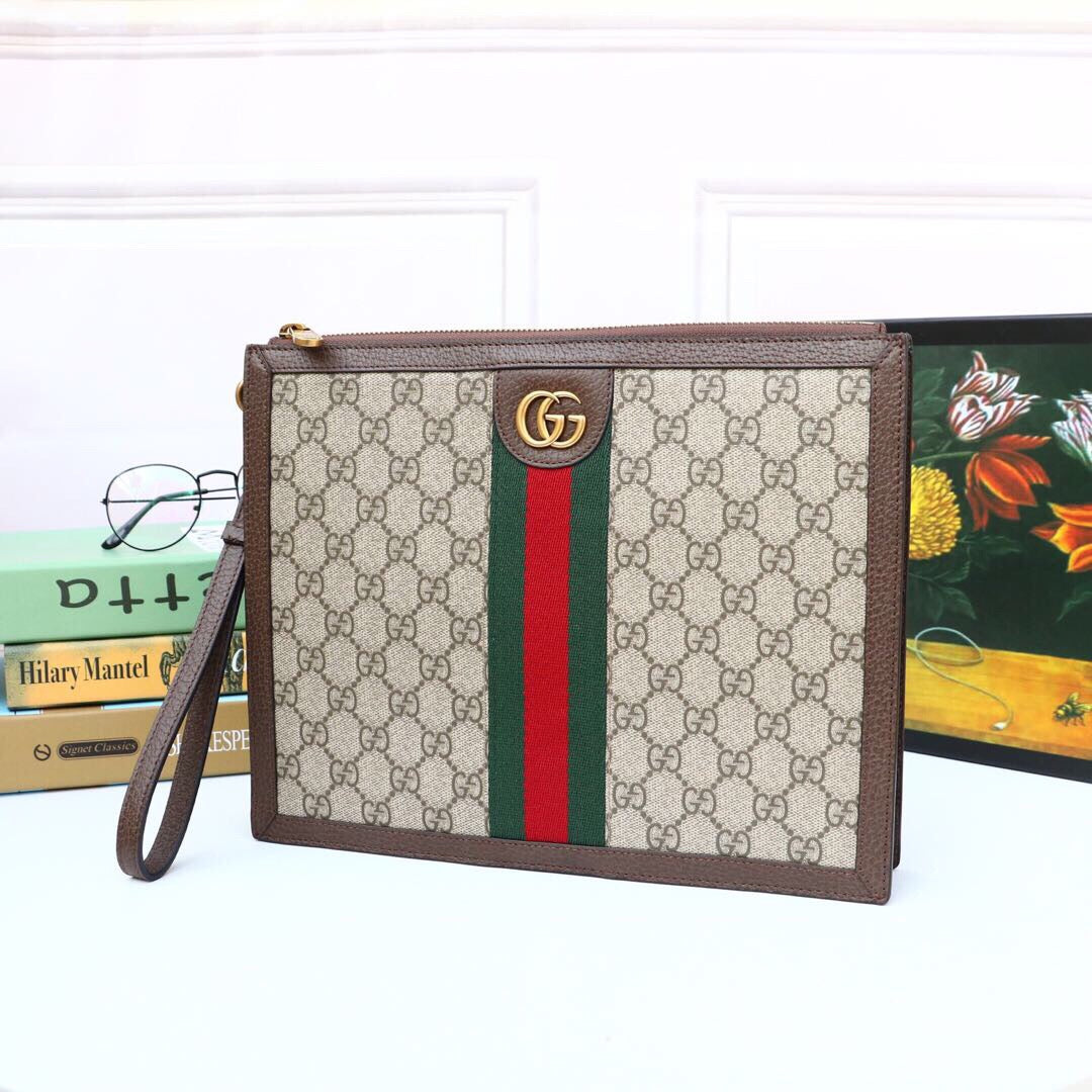 Gucci Ophidia Pouch With Web