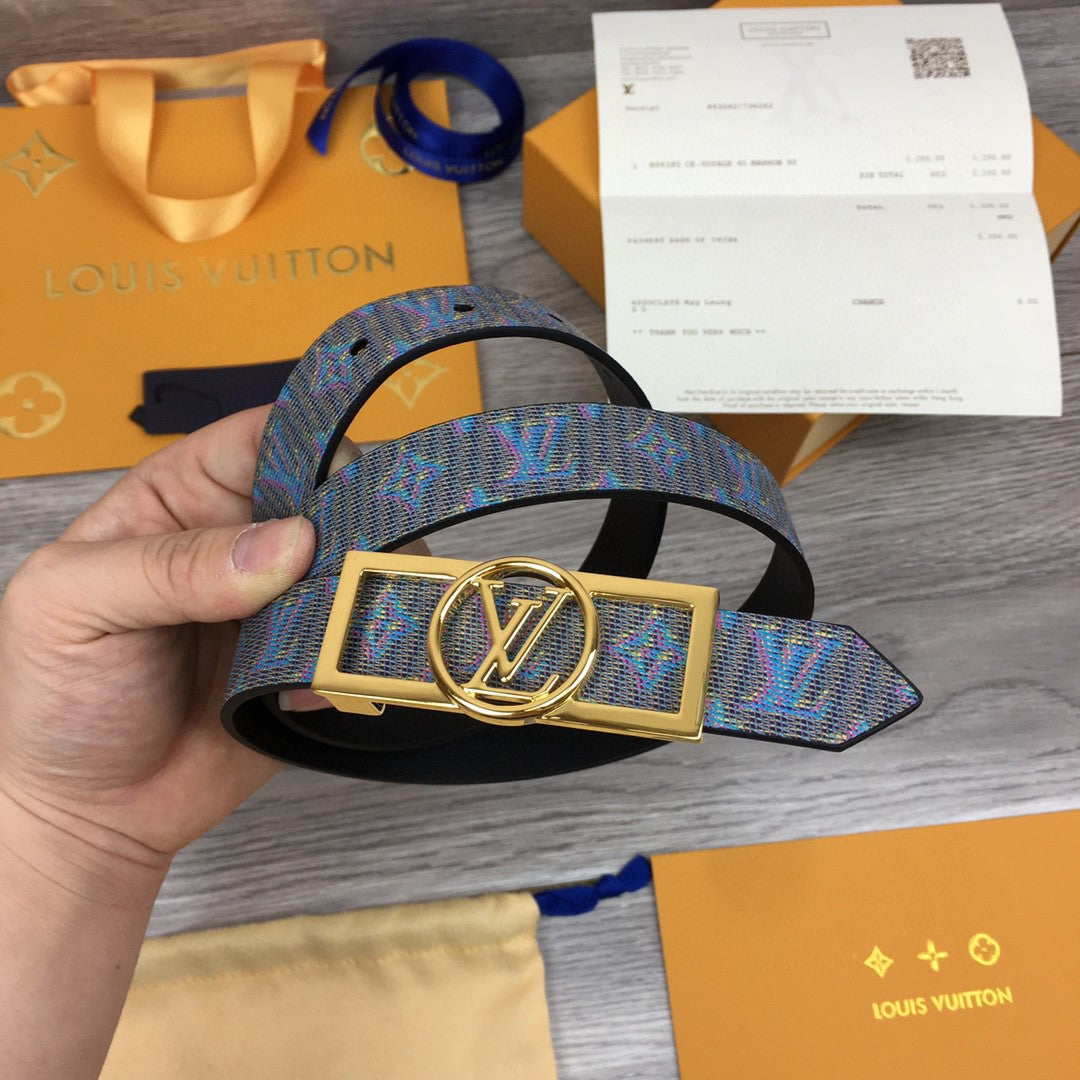 Louis Vuitton Dauphine Belt Black