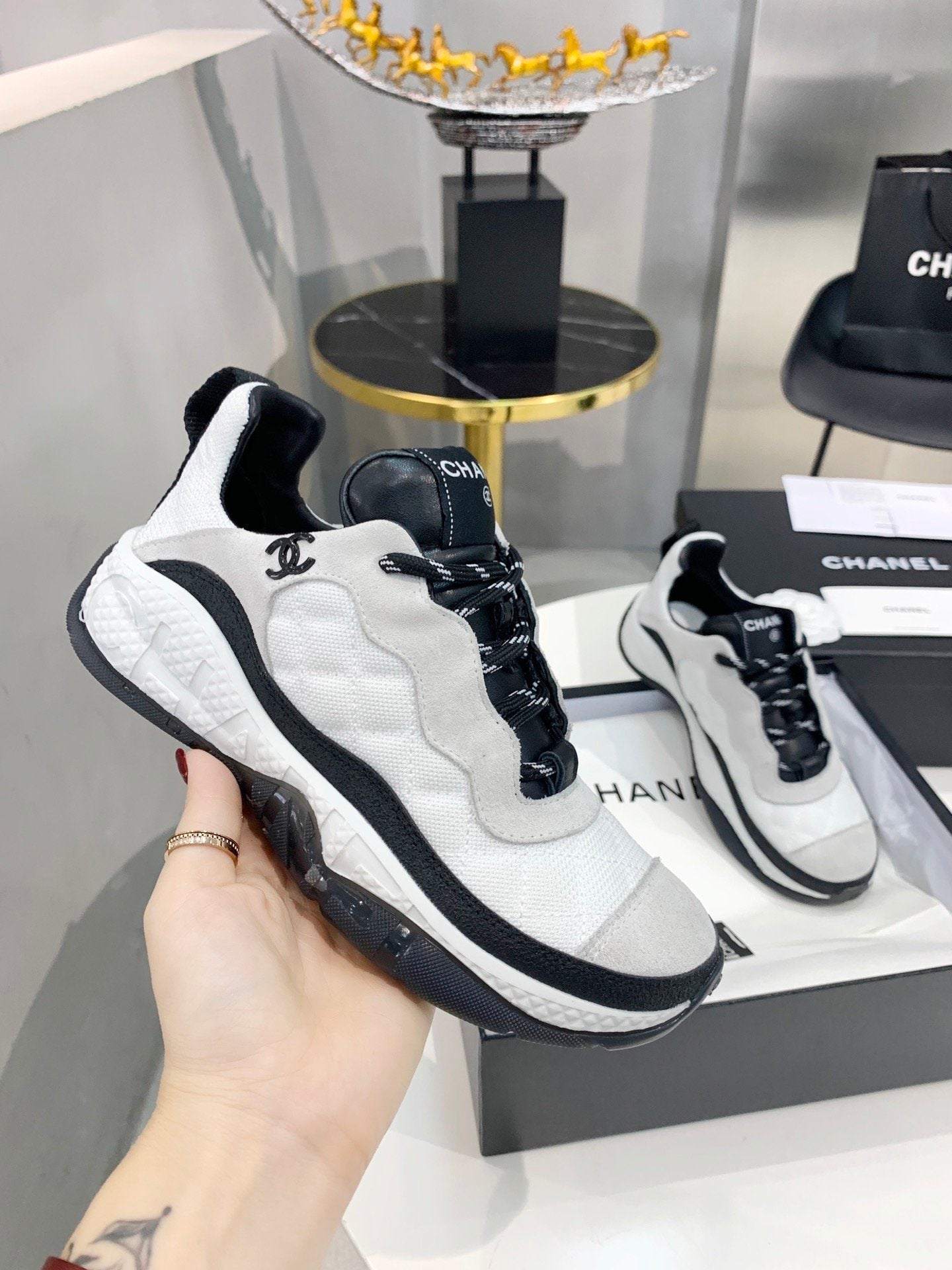 Chanel Trainers Sneakers White