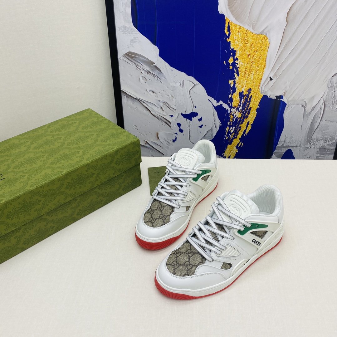 Gucci Basket Sneaker White