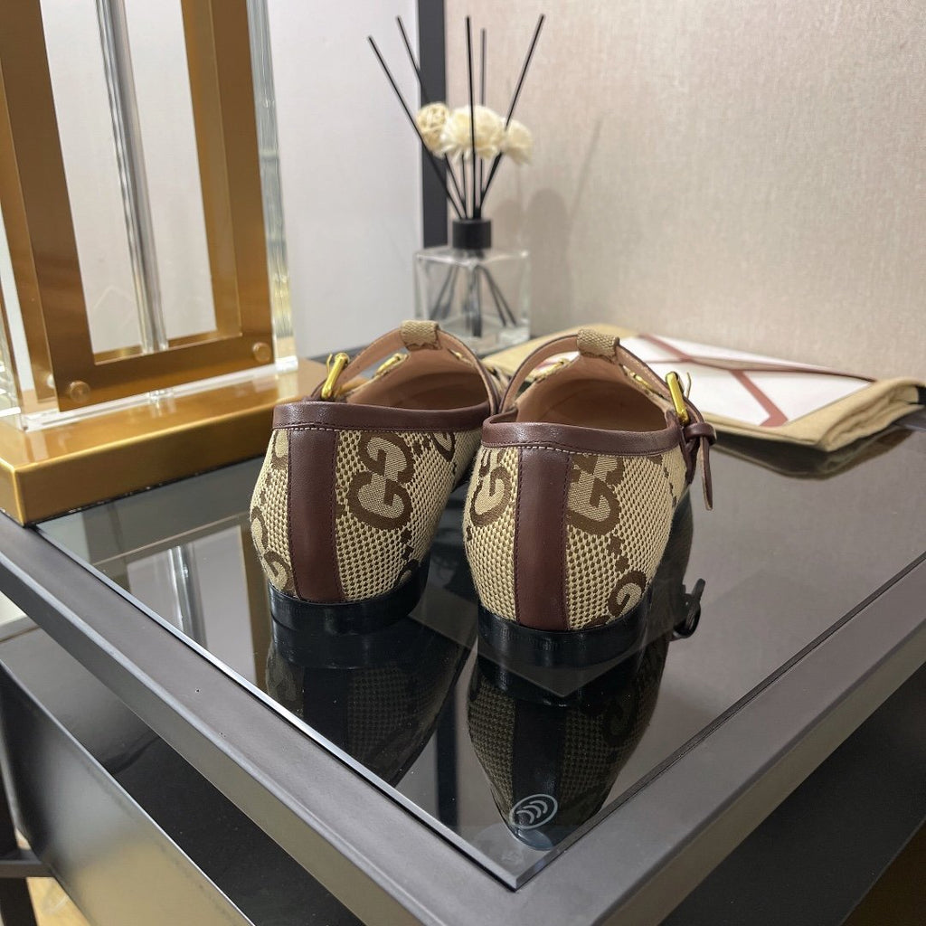 Gucci Jordaan Loafer Brown