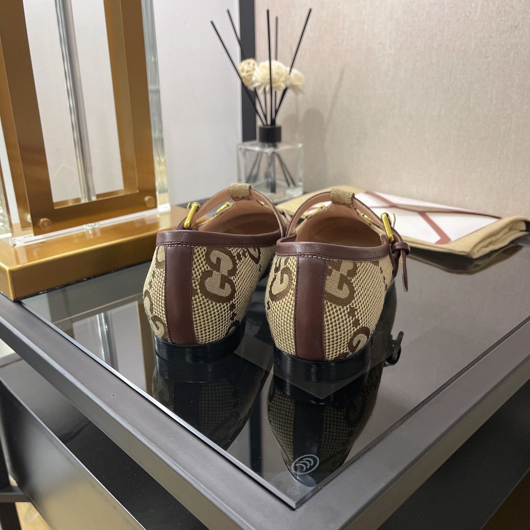 Gucci Jordaan Loafer Brown