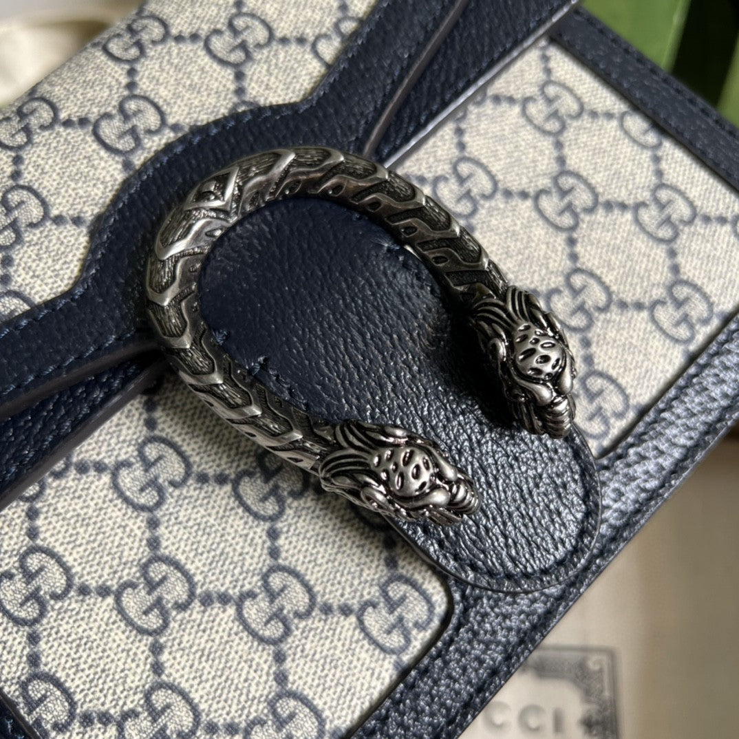 Gucci 421970 Dionysus GG Supreme Bag 20cm Beige