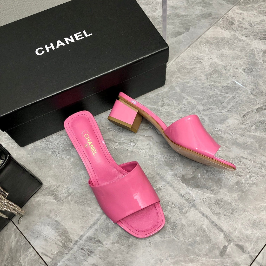 Chanel Mules Pink