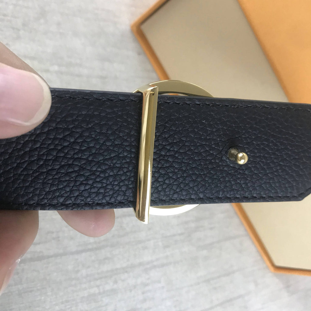 Louis Vuitton Cricle LV Initiales Belt Brown