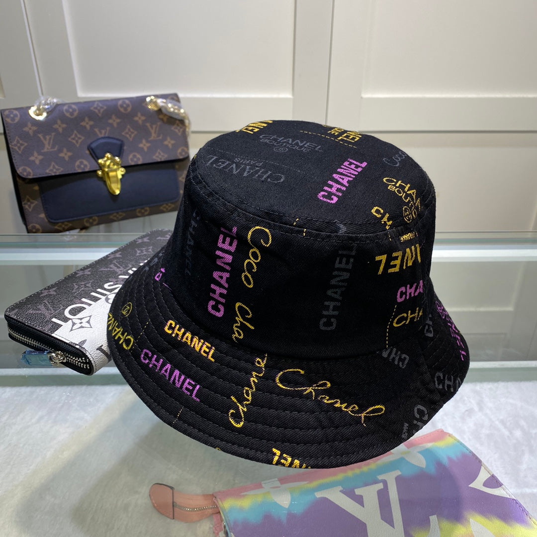 Chanel Cloche Black Hat