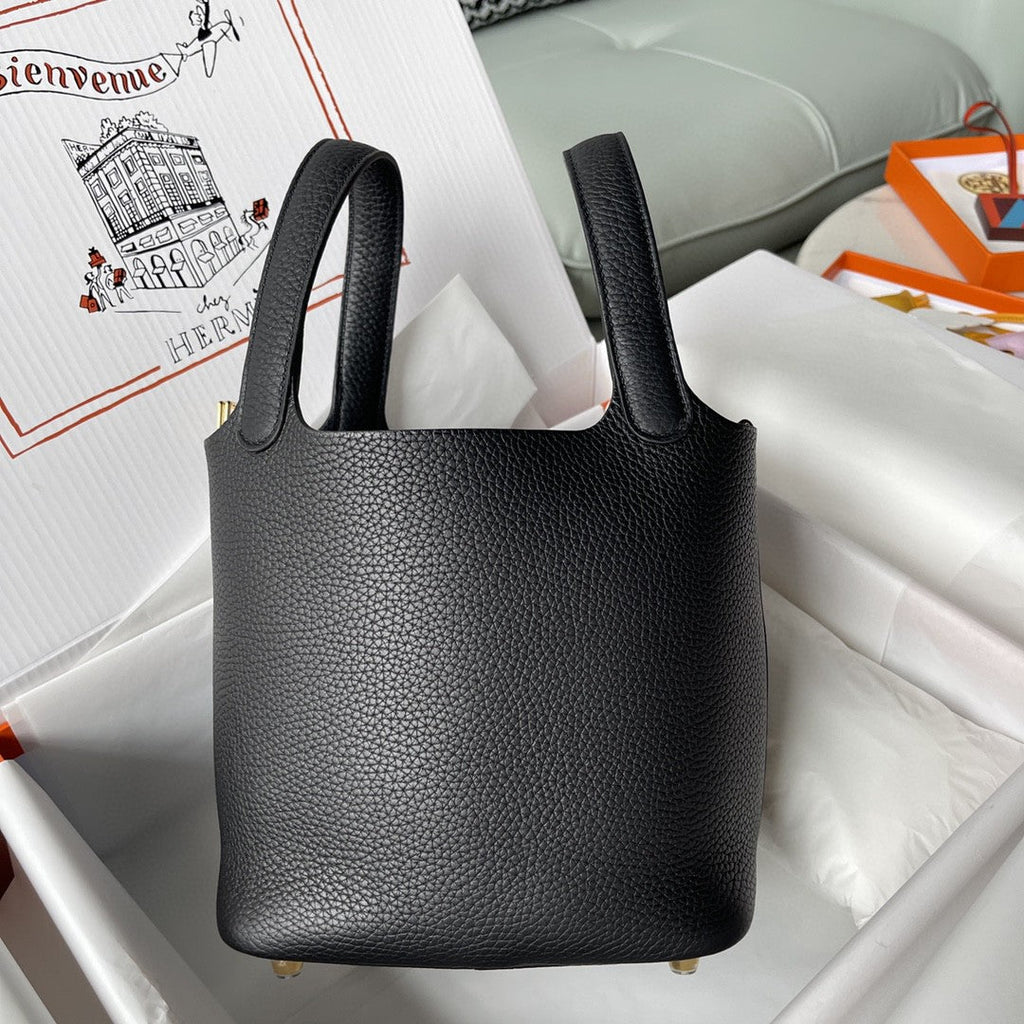 Hermes Picotin Lock 18 Bag Black